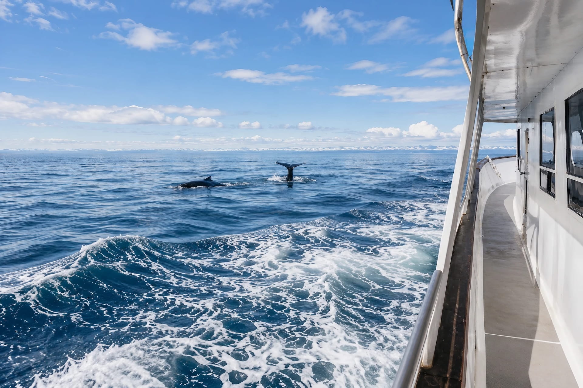 Whale Watching Cruise On A Yacht In Reykjavik